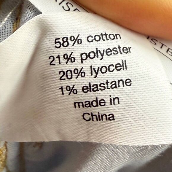 Lane Bryant Mid Rise Wide Leg Crop Jeans Signature Fit Flex Magic Waist 16 Long - Picture 10 of 12